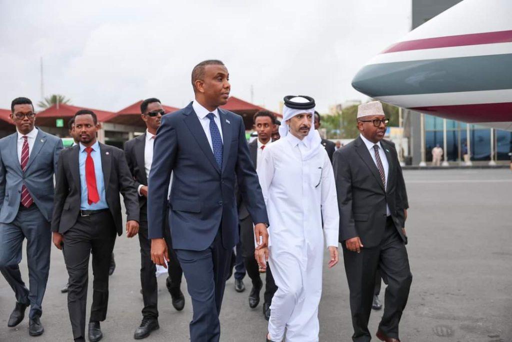 رئيس الوزراء يتوجه إلى قطر للمشاركة في مؤتمر المغتربين الصوماليين رئيس الوزراء يتوجه إلى قطر للمشاركة في مؤتمر المغتربين الصوماليين