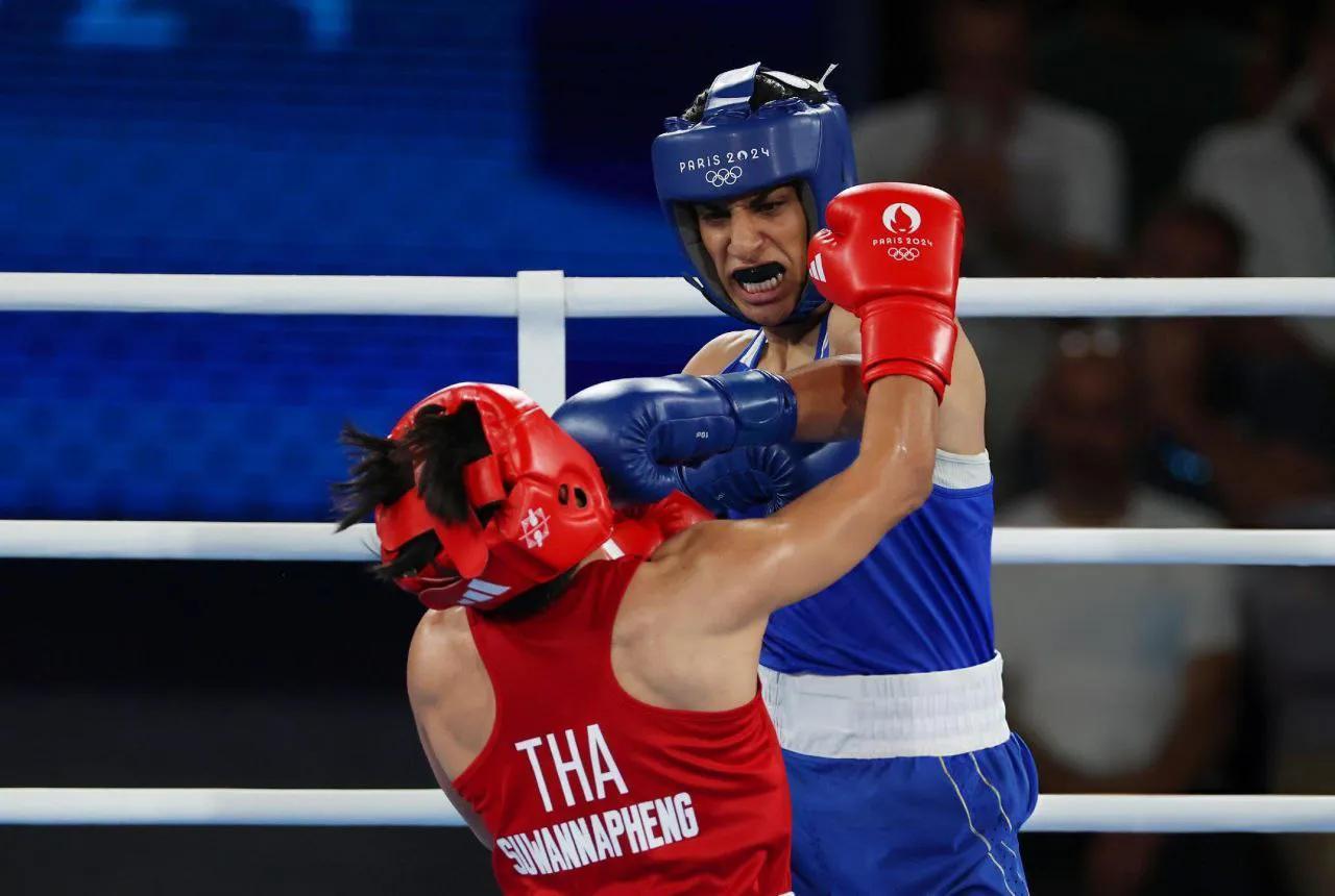 إيمان خليف إلى النهائي إيمان خليف إلى النهائي