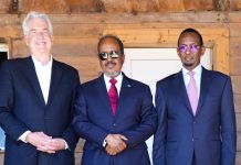 رئيس الصومال ومدير الاستخبارات الأمريكية يبحثان التعاون الأمني رئيس الصومال ومدير الاستخبارات الأمريكية يبحثان التعاون الأمني