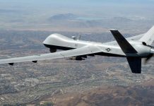 تحطم مسيّرة أمريكية جنوبي الصومال تحطم مسيّرة أمريكية جنوبي الصومال