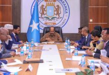 رئيس الصومال يحذر بشدة من تمويل الإرهاب رئيس الصومال يحذر بشدة من تمويل الإرهاب