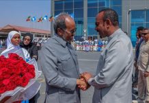 لأول مرة بعد اتفاق أنقرة.. رئيس وزراء إثيوبيا يصل الصومال لأول مرة بعد اتفاق أنقرة.. رئيس وزراء إثيوبيا يصل الصومال