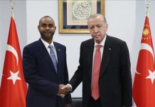 أردوغان يستقبل وزير الموانئ والنقل البحري الصومالي أردوغان يستقبل وزير الموانئ والنقل البحري الصومالي