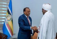 وزير الدولة للشؤون الخارجية يبحث التعاون مع السفير السوداني وزير الدولة للشؤون الخارجية يبحث التعاون مع السفير السوداني