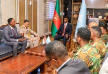 وزير الدولة بوزارة الدفاع يستقبل المحلق العسكري بالسفارة المصرية وزير الدولة بوزارة الدفاع يستقبل المحلق العسكري بالسفارة المصرية