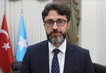 سفير تركيا يؤكد استمرار دعم الصومال في مختلف المجالات سفير تركيا يؤكد استمرار دعم الصومال في مختلف المجالات