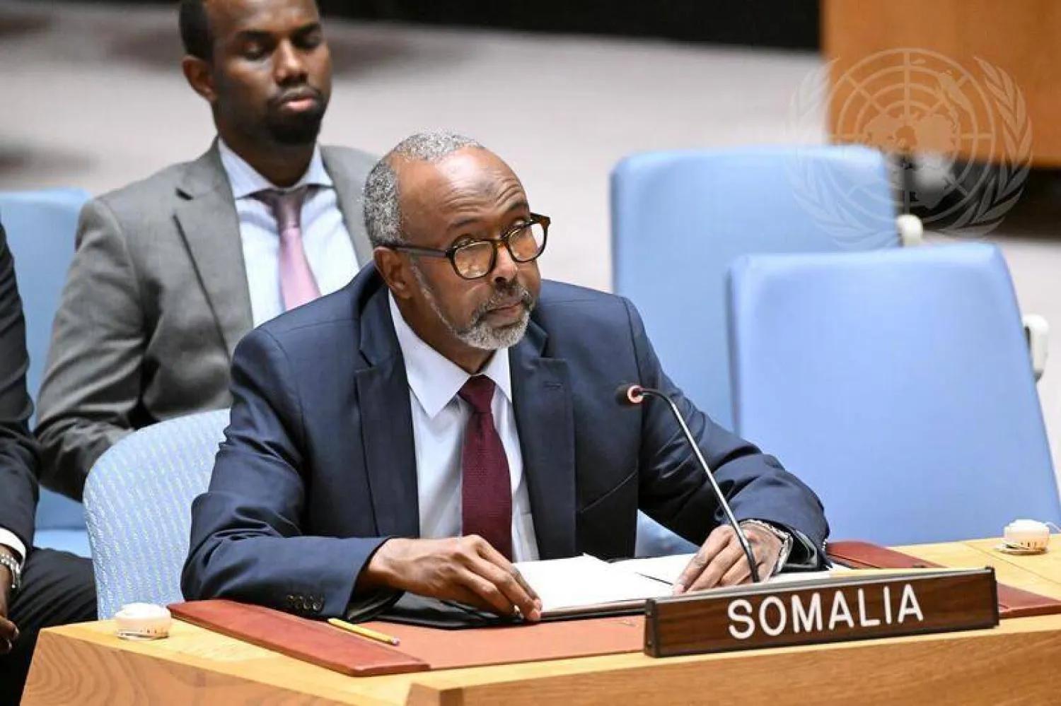 الصومال يؤيد قرار الأمم المتحدة لإعادة فرض العقوبات على إيران