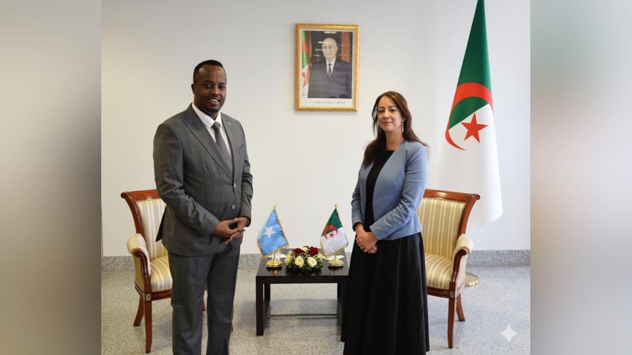 الصومال والجزائر تتعهدان بتطوير الشراكة لمواجهة التحديات الأمنية الصومال والجزائر تتعهدان بتطوير الشراكة لمواجهة التحديات الأمنية