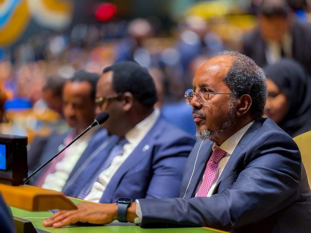 حسن شيخ يشارك في أعمال الدورة الـ80 للجمعية العامة للأمم المتحدة حسن شيخ يشارك في أعمال الدورة الـ80 للجمعية العامة للأمم المتحدة