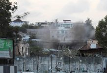 قتلى وجرحى في هجوم كبير على سجن في مقديشو تبنته حركة الشباب قتلى وجرحى في هجوم كبير على سجن في مقديشو تبنته حركة الشباب