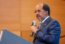 حسن شيخ: الصومال تشهد تحسنًا في الأمن مع استمرار التعاون مع أمريكا حسن شيخ: الصومال تشهد تحسنًا في الأمن مع استمرار التعاون مع أمريكا