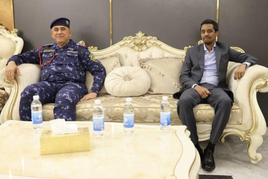 قائد الشرطة الوطنية يصل العراق في زيارة رسمية قائد الشرطة الوطنية يصل العراق في زيارة رسمية