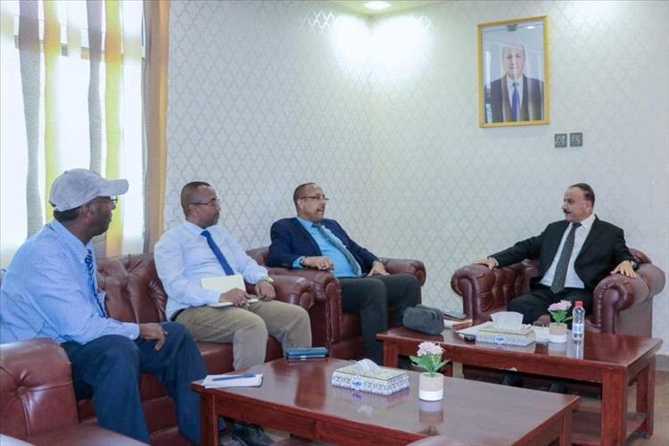 الصومال واليمن يناقشان تعزيز التعاون في المجالين الصومال واليمن يناقشان تعزيز التعاون في المجالين