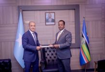 وزير الخارجية يتسلم نسخة من أوراق اعتماد السفير المصري وزير الخارجية يتسلم نسخة من أوراق اعتماد السفير المصري