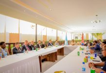 مونغاب يقيم مأدبة غداء تكريمية لوفد رفيع المستوى من العراق مونغاب يقيم مأدبة غداء تكريمية لوفد رفيع المستوى من العراق