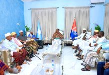 مونغاب يحتفي بزعماء العشائر من ولاية شمال شرق الصومال مونغاب يحتفي بزعماء العشائر من ولاية شمال شرق الصومال