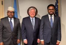 الولايات المتحدة والصومال تناقشان توسيع التعاون الأمني الولايات المتحدة والصومال تناقشان توسيع التعاون الأمني 