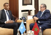 رئيسا وزراء الصومال والمغرب يبحثان تعزيز التعاون الثنائي في الرباط رئيسا وزراء الصومال والمغرب يبحثان تعزيز التعاون الثنائي في الرباط