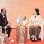 وزير الدولة بوزارة الخارجية يجتمع مع كاتبة الدولة الخارجية الجزائرية وزير الدولة بوزارة الخارجية يجتمع مع كاتبة الدولة الخارجية الجزائرية