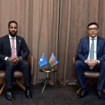 وزير الشباب يلتقي نظيره الأذري وزير الشباب يلتقي نظيره الأذري