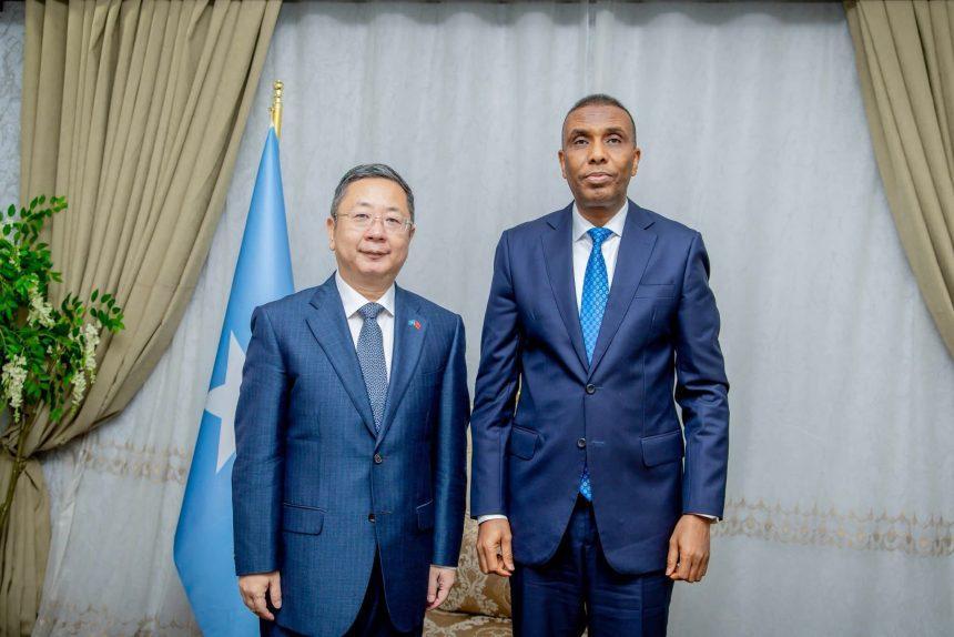 رئيس الوزراء يستقبل السفير الصيني