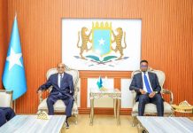 وصول وزير دفاع جيبوتي إلى مقديشو للمشاركة في اجتماع إقليمي للأمن وصول وزير دفاع جيبوتي إلى مقديشو للمشاركة في اجتماع إقليمي للأمن