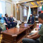 وزير الدفاع يبحث مع ممثل الأمم المتحدة تعزيز التعاون الأمني وزير الدفاع يبحث مع ممثل الأمم المتحدة تعزيز التعاون الأمني