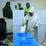 حرم رئيس الجمهورية تدلي بصوتها في انتخابات المجالس المحلية حرم رئيس الجمهورية تدلي بصوتها في انتخابات المجالس المحلية