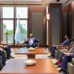 رئيس الجمهورية يستقبل وزير التجارة الخارجية السويدي رئيس الجمهورية يستقبل وزير التجارة الخارجية السويدي