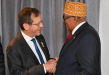 رئيس أرض الصومال يلتقي الرئيس الإسرائيلي في دافوس رئيس أرض الصومال يلتقي الرئيس الإسرائيلي في دافوس