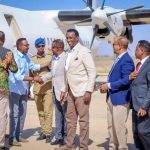 رئيس اللجنة الوطنية المستقلة للإنتخابات يصل مدينة بيدوا رئيس اللجنة الوطنية المستقلة للإنتخابات يصل مدينة بيدوا