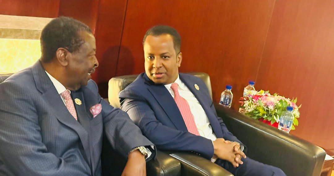 وزيرا خارجية الصومال وكينيا يعقدان لقاءً على هامش اجتماعات أديس أبابا وزيرا خارجية الصومال وكينيا يعقدان لقاءً على هامش اجتماعات أديس أبابا