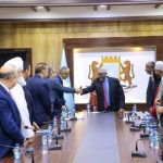 القائم بأعمال رئيس الجمهورية يستقبل وفد من جامعة الدول العربية القائم بأعمال رئيس الجمهورية يستقبل وفد من جامعة الدول العربية