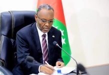 استقالة رئيس ولاية جنوب غرب الصومال استقالة رئيس ولاية جنوب غرب الصومال