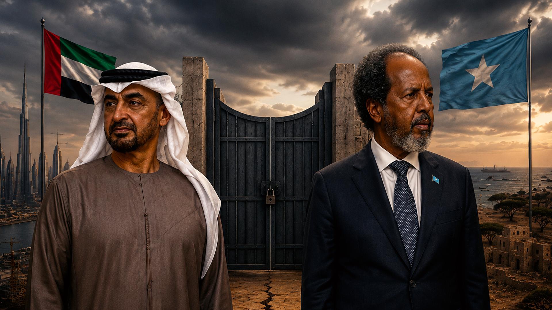 الصومال يغلق أبوابه أمام النفوذ الإماراتي الصومال يغلق أبوابه أمام النفوذ الإماراتي