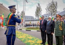 وصول رئيس أرض الصومال إلى إثيوبيا وصول رئيس أرض الصومال إلى إثيوبيا