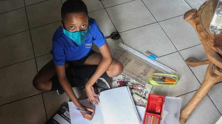 Pupils look forward to school on Monday Pupils look forward to school on Monday