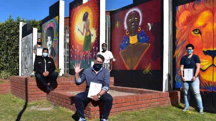 Murals transform Manenberg Contact Centre Murals transform Manenberg Contact Centre