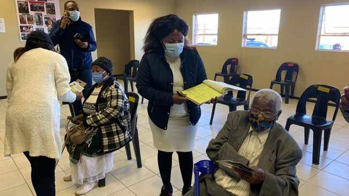 Orlando Pirates Chairman Irvin Khoza among senior citizens vaccinated Orlando Pirates Chairman Irvin Khoza among senior citizens vaccinated