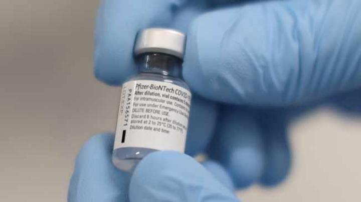 Pfizer vaccine can now be stored at normal fridge temperatures for up to 31 days Pfizer vaccine can now be stored at normal fridge temperatures for up to 31 days
