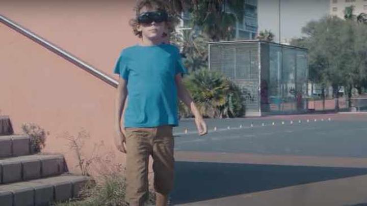 Couple develops high-tec specs to help visually impaired son Couple develops high-tec specs to help visually impaired son