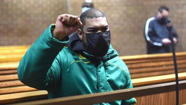 Violence instigator accused Bruce Nimmerhoudt denies it’s his voice in recording Violence instigator accused Bruce Nimmerhoudt denies it’s his voice in recording