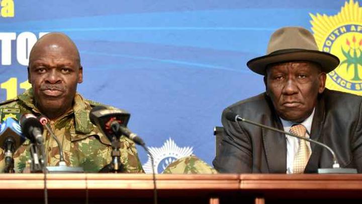 Tensions between Khehla Sitole and Bheki Cele at centre of intention to suspend police chief Tensions between Khehla Sitole and Bheki Cele at centre of intention to suspend police chief