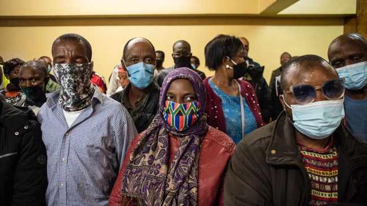 All 53 military veterans now out on R500 bail after allegedly holding ministers hostage All 53 military veterans now out on R500 bail after allegedly holding ministers hostage