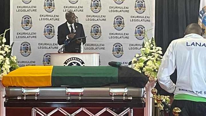 Duma Nkosi funeral: Friends and family bid last farewell to a selfless leader Duma Nkosi funeral: Friends and family bid last farewell to a selfless leader