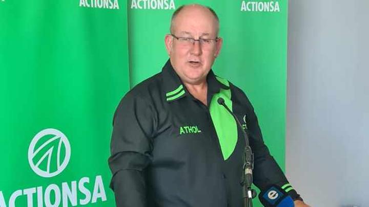 Athol joins ActionSA Trollip’s ’political fire’ brought him back in