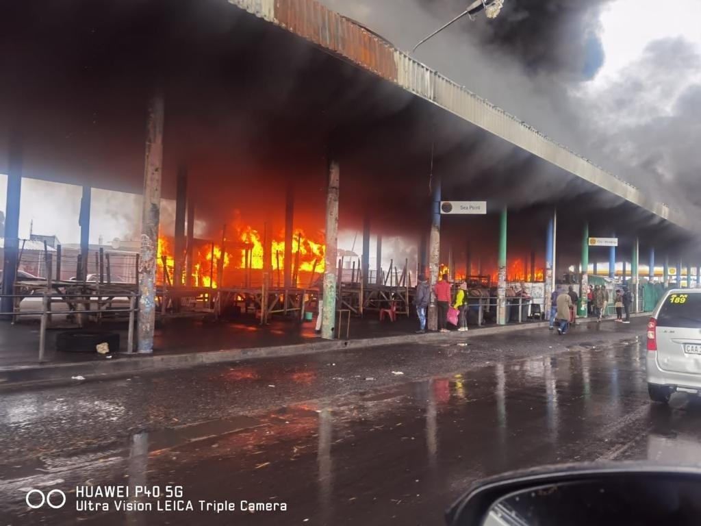 Taxi operators torch four buses, state vehicle in retaliation to Cape Town law enforcement clampdown Taxi operators torch four buses, state vehicle in retaliation to Cape Town law enforcement clampdown