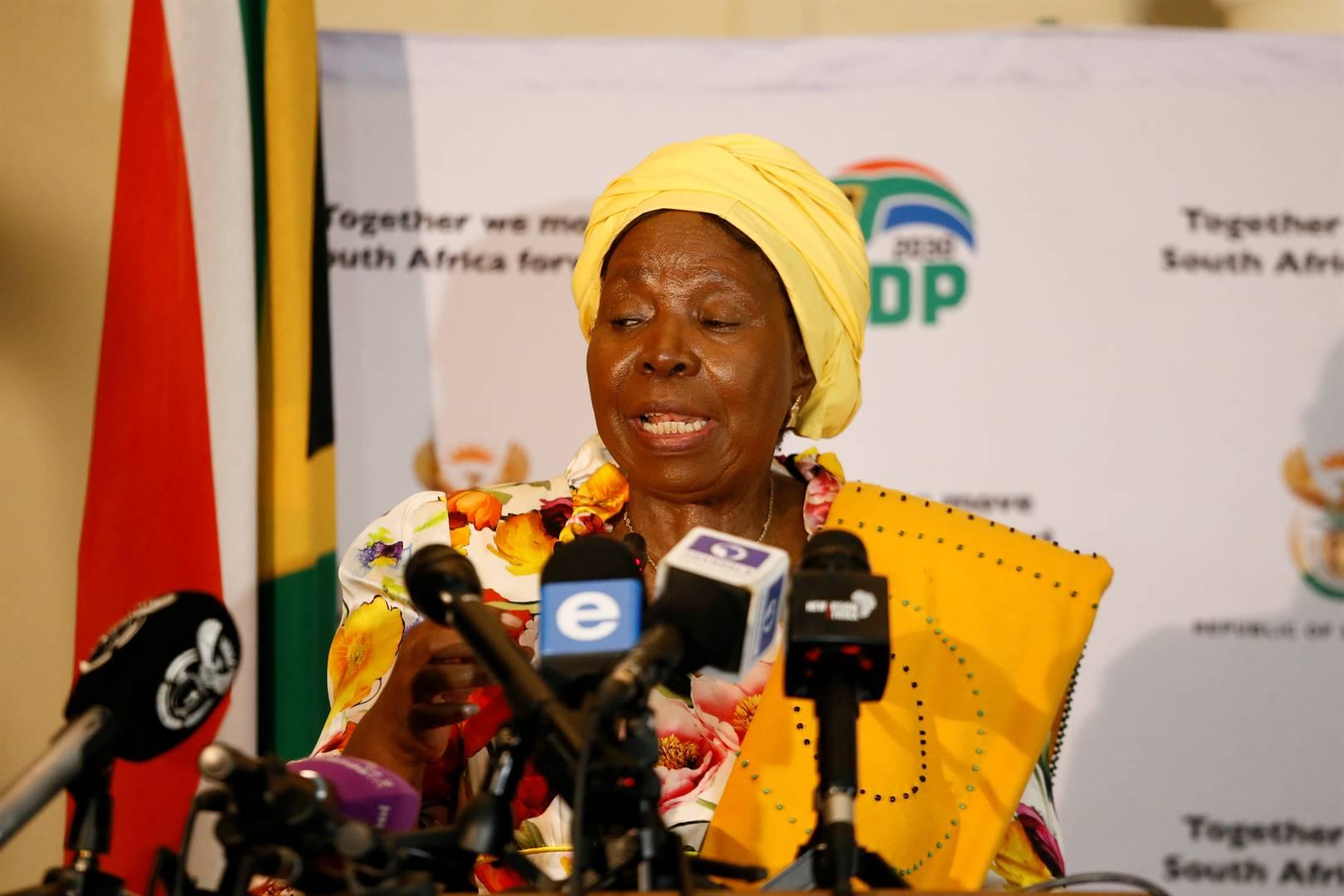 'Is that justice'? Dlamini-Zuma questions slow pace of probing corruption cases, cites eroding 'trust' 'Is that justice'? Dlamini-Zuma questions slow pace of probing corruption cases, cites eroding 'trust'