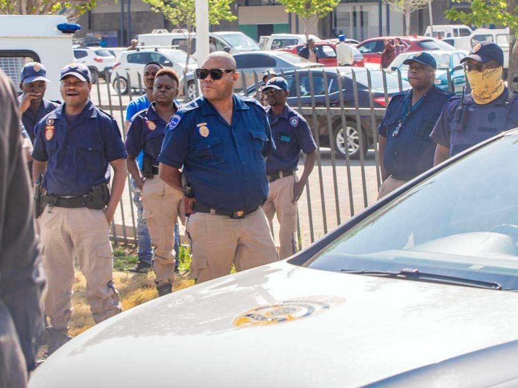 Magistrate Scolds Officers Wearing Hats In Court During Appearance Of 7
