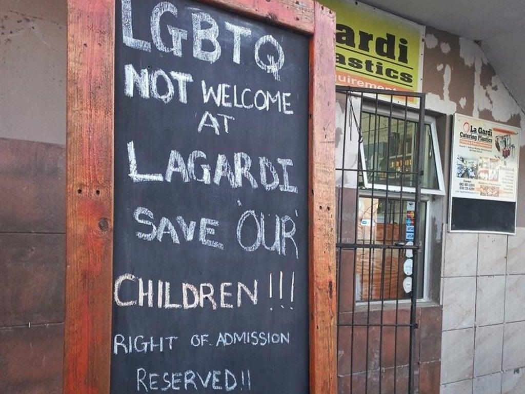 SAHRC calls for calm after 'threats' made against Gqeberha shop owner banning LGBTQ community from establishment SAHRC calls for calm after 'threats' made against Gqeberha shop owner banning LGBTQ community from establishment